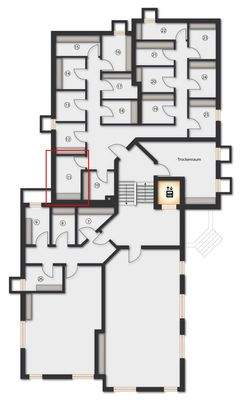 Grundriss UG möbliert