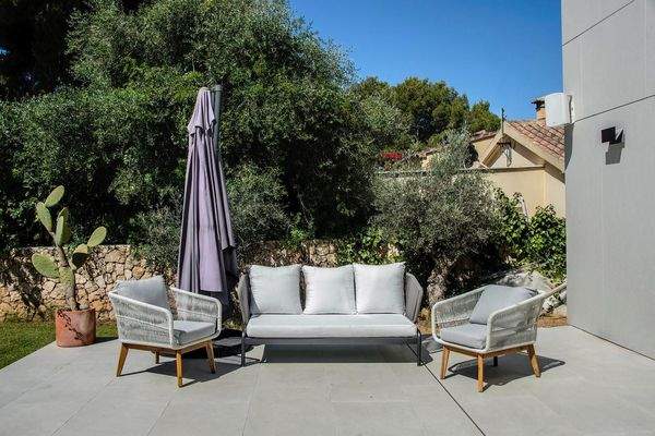 Summer terrace in villa in Bendinat 2
