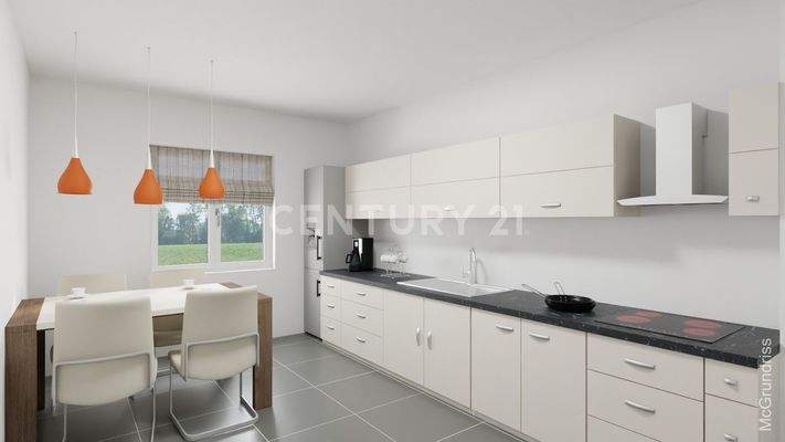 Küchenbereich (beispielhaft, Visualisierung)