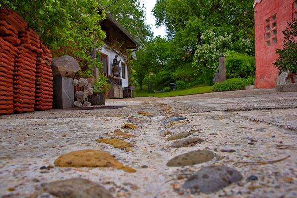 Bodenbelag Einfahrt