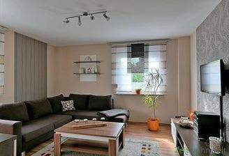 Blick ins Wohnzimmer