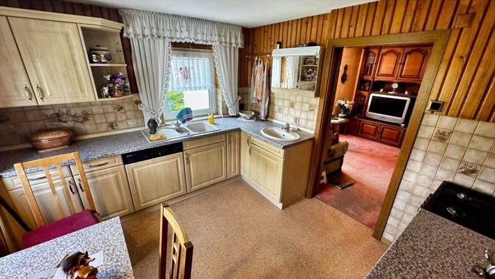 Küche im Obergeschoss