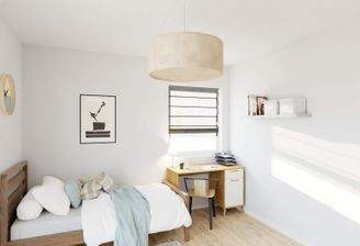 Komfortables Gästezimmer im neuen Zuhause