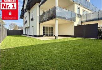 Außenansicht Terrasse u. Garten