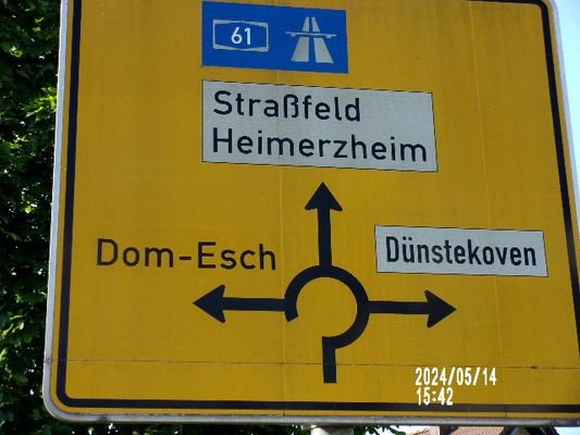 Hinweisschild