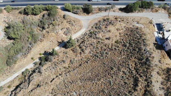 Kreta, Platani: Prestigeträchtiges Panoramagrundstück in der Nähe von Souda zu verkaufen