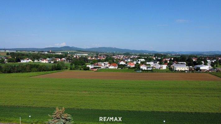 Blick auf Neutal und Landseer-Berge