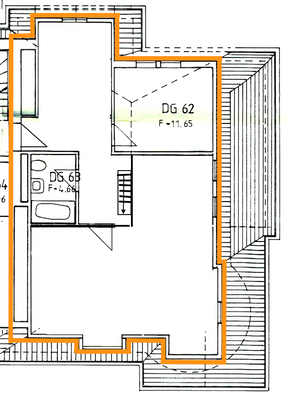 3-Raum-Wohnung Grundriss