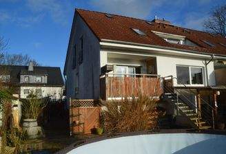 Hausansicht vom Garten