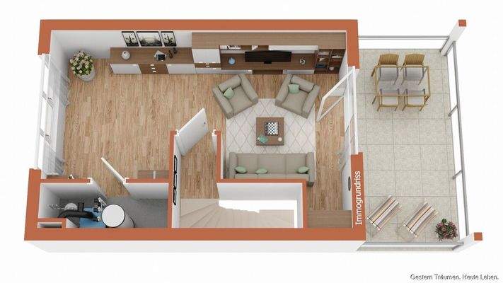 Grundriss Dachgeschoss