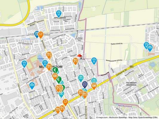 Geolyzer Kartenausschnitt