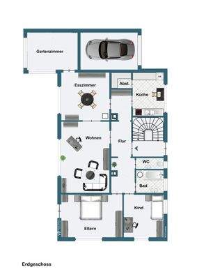 Grundriss Erdgeschoss