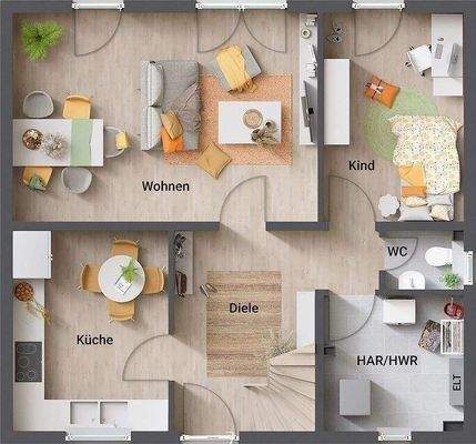 Grundriss_Einfamilienhaus_Flair_113_EG_zZ