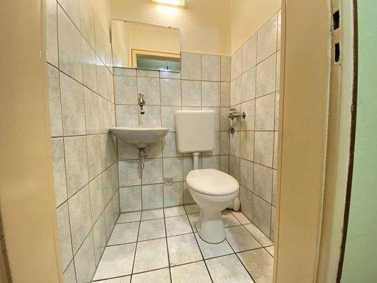 Das WC ist innenliegend