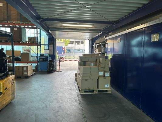 Ansicht LKW Andienung 