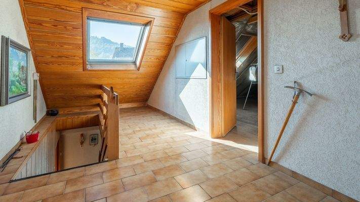 Dachgeschoss mit Ausbaureserve