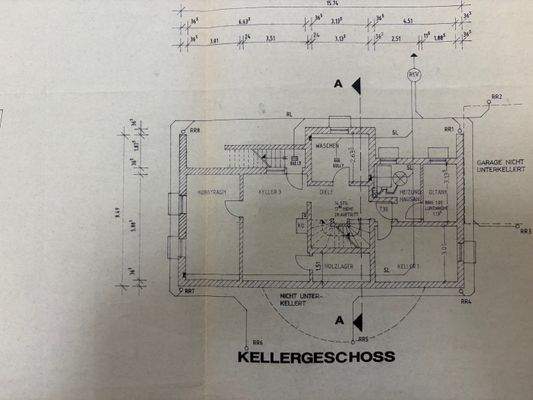 Grundriss Kellergeschoss