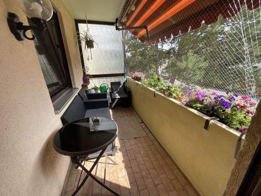 Loggia mit Südausrichtung