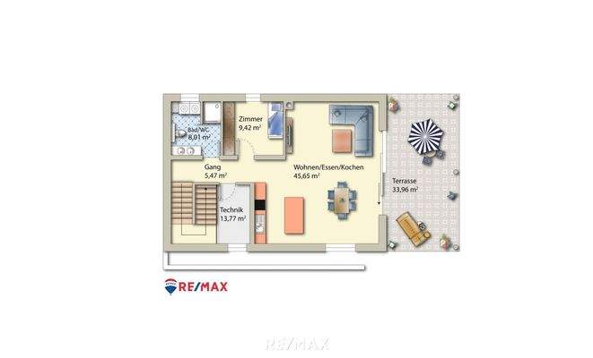 Grundriss Untergeschoss