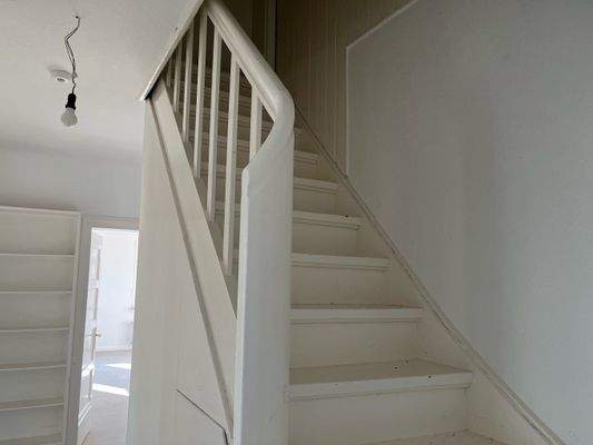 Treppe zum Dachgeschoss