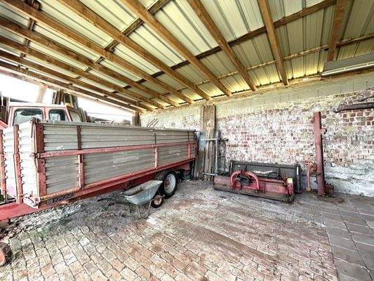 Geräteschuppen direkt erreichbar vom Hausgarten