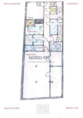 Grundrissvorschlag Keller