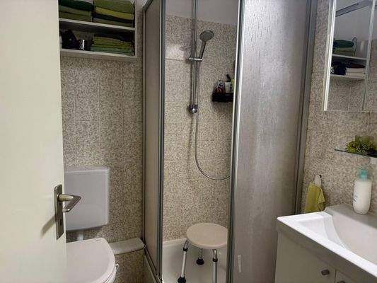 Gäste -WC mit Dusche