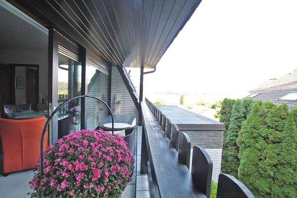 Balkon I Wohnung Dachgeschoss