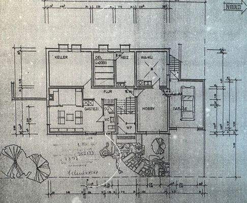Grundriss Souterrain