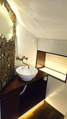 Gäste WC im Dachgeschoss