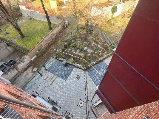 Blick in den Innenhof