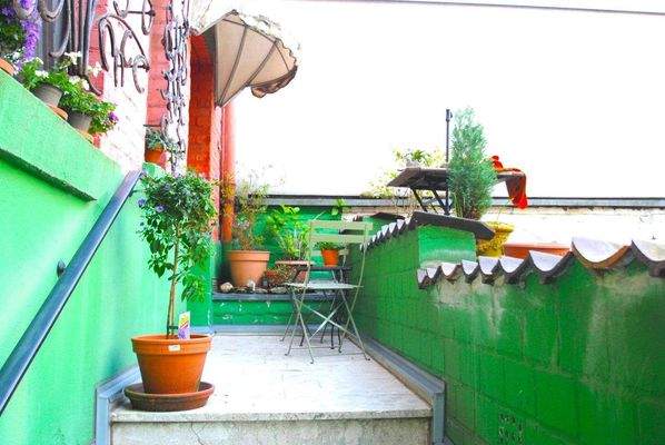 Eingangsbereich zum Haus