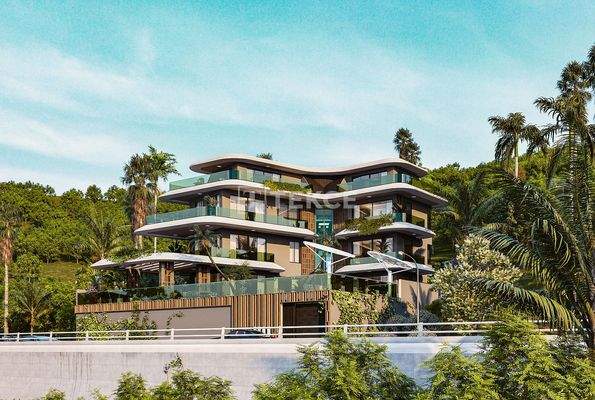 Smart Home System Stylish Villa in Alanya Kargıcak