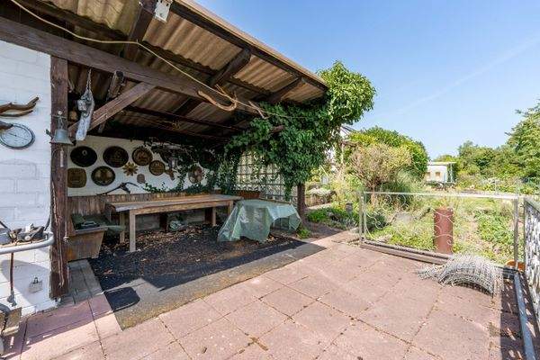 Überdachter Freisitz