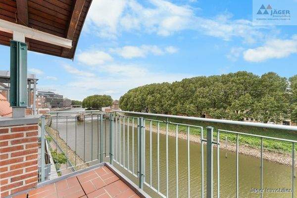 Blick auf die kleine Weser