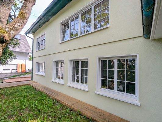 Fensterfront EG & UG