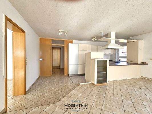 Wohnzimmer und Küche