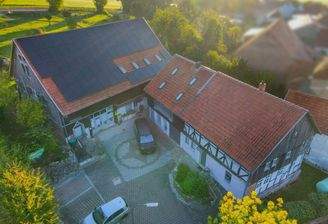 Ausgebaute Scheune und Beherbergungsgebäude