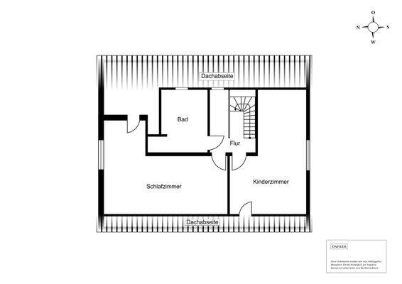 Grundriss Dachgeschoss