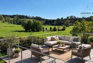 Gestaltungsvorschlag Terrasse - mit KI nachbearbeitet