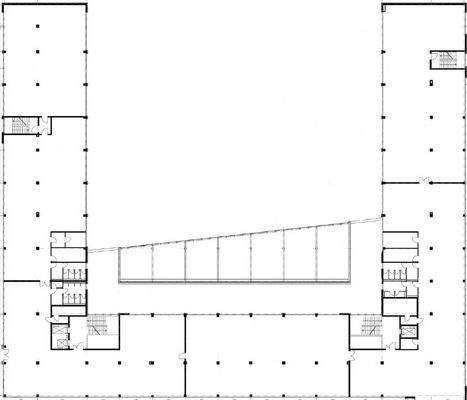 Grundriss Beispiel Regelgeschoss Metro-Straße 8
