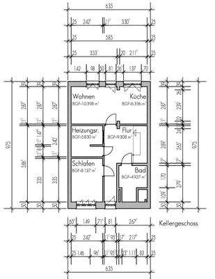 S&P | Grundriss Kellergeschoss