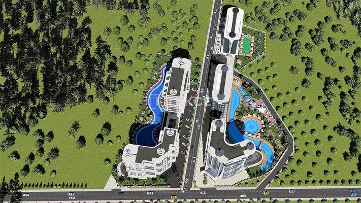 Apartments Offering Comfortable Living in Alanya Avsallar