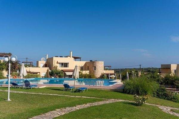 Kreta, Pigi: Apartment in Wohnanlage mit Gemeinschaftspool zu verkaufen