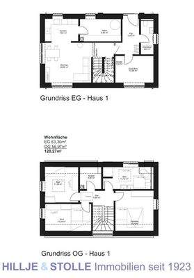 Grundrisse Haus Typ 1