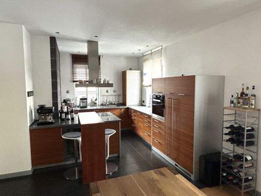 Wohnküche mit hochwertiger Ausstattung