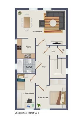 Dorfstr. 29a Obergeschoss