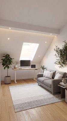 Büro/Kinderzimmer - unverbindliche Visualisierung