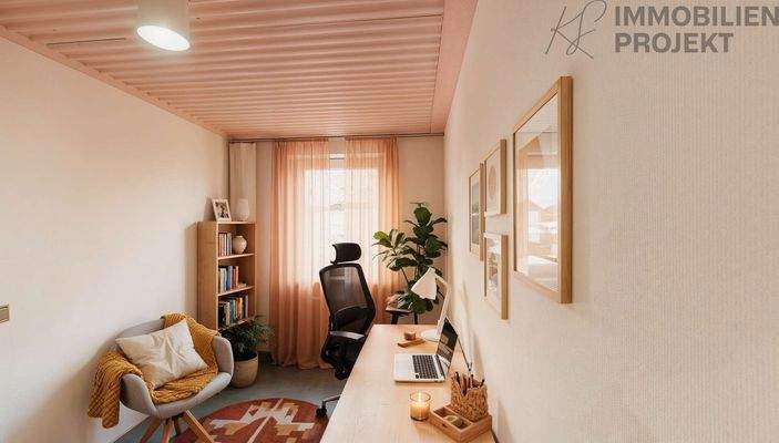 Home Office 2 Möblierungsvorschlag