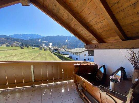 Tief durchatmen - Ausblick auf die Bergwelt